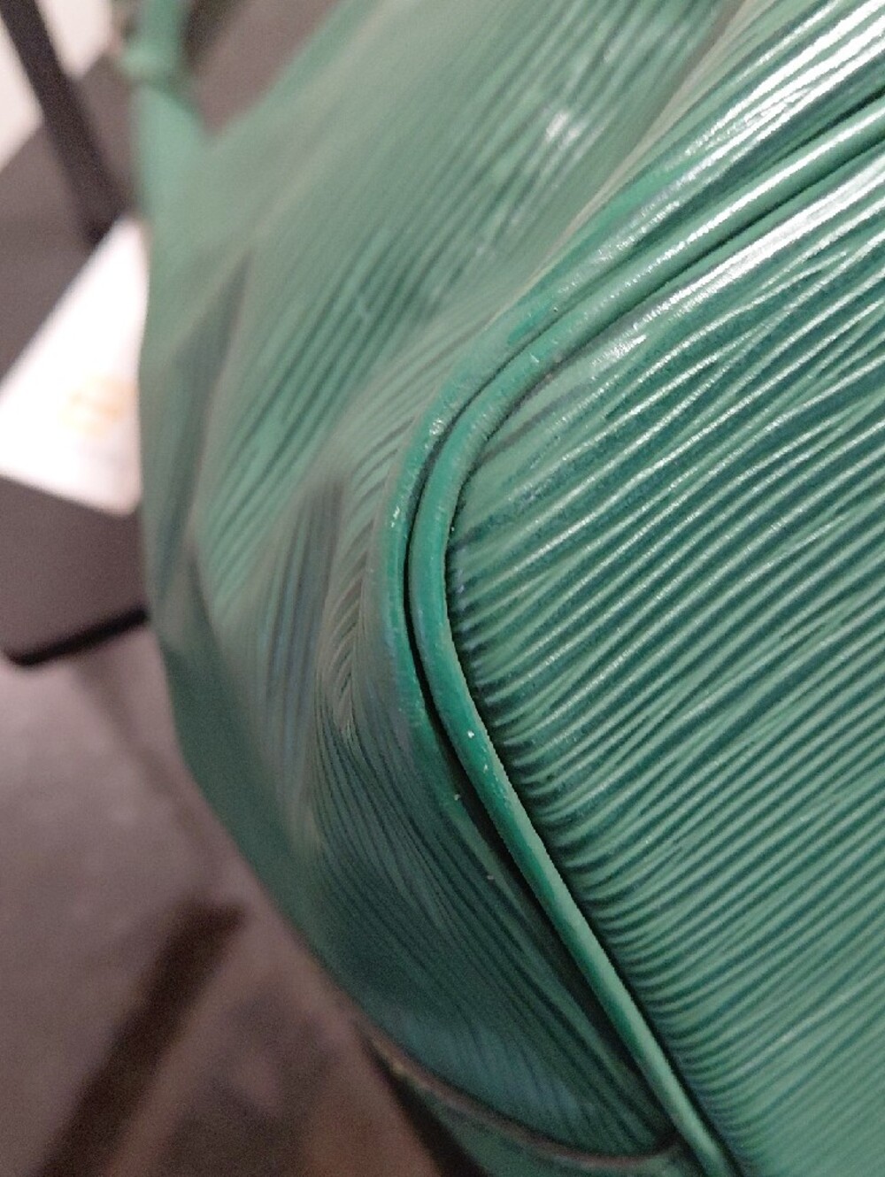 Louis Vuitton Petit Noe In Green Epi Leather GVC - Picture 5 of 16